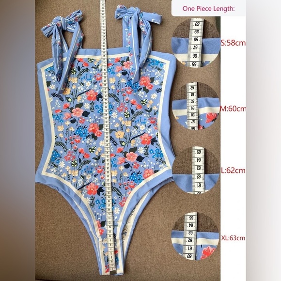 Reversible One Piece Bathing Suit - Picture 6 of 8